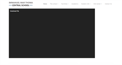Desktop Screenshot of immanuelmarthomacentralschool.com
